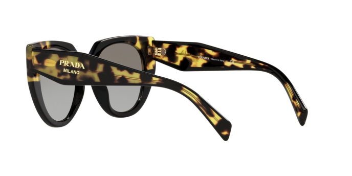 Prada PR 14WS 3890A7 - SCHWARZ/MITTELSCHILD - Grauer Farbverlauf