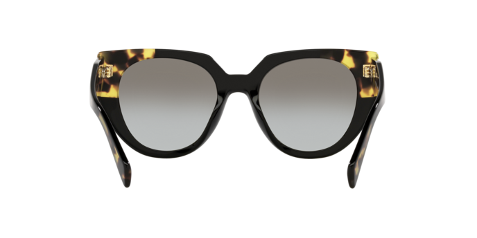 Prada PR 14WS 3890A7 - SCHWARZ/MITTELSCHILD - Grauer Farbverlauf