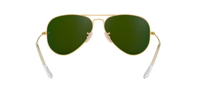 Ray-Ban RB3025 112/4L AVIATOR LARGE METAL – MATT ARISTA – Blauer Spiegel