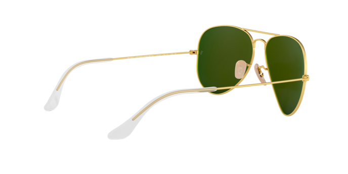 Ray-Ban RB3025 112/4L AVIATOR LARGE METAL – MATT ARISTA – Blauer Spiegel