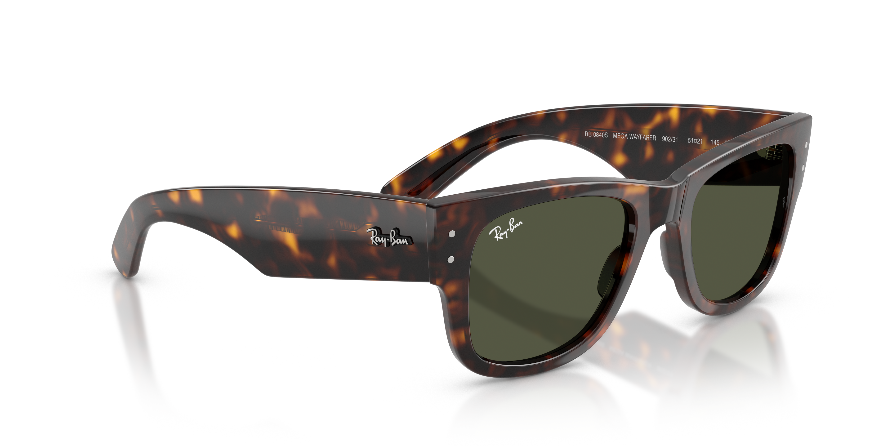 Ray-Ban RB0840S MEGA WAYFARER 902/31
