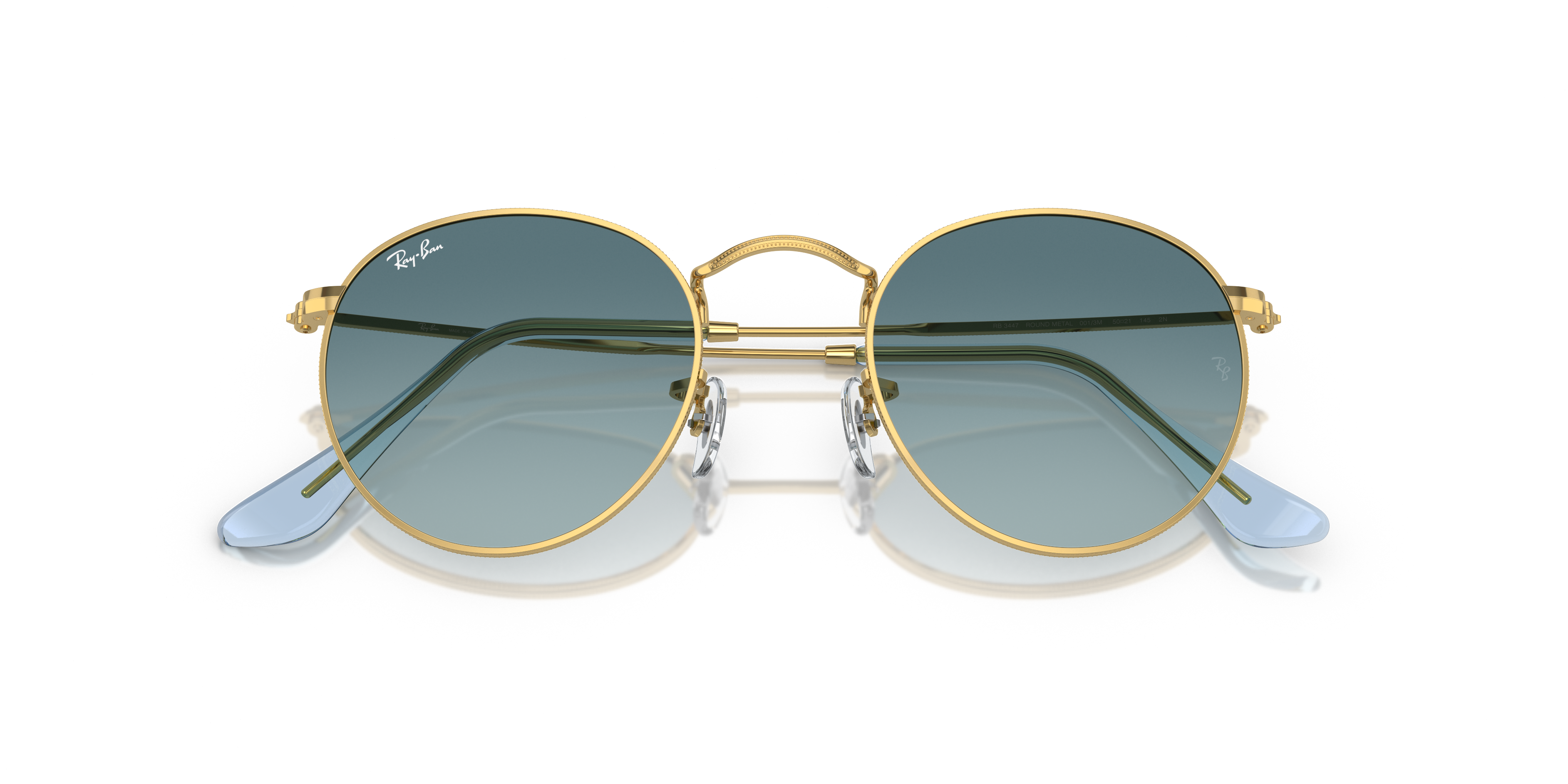 Ray-Ban RB3447 ROUND METAL 001/3M
