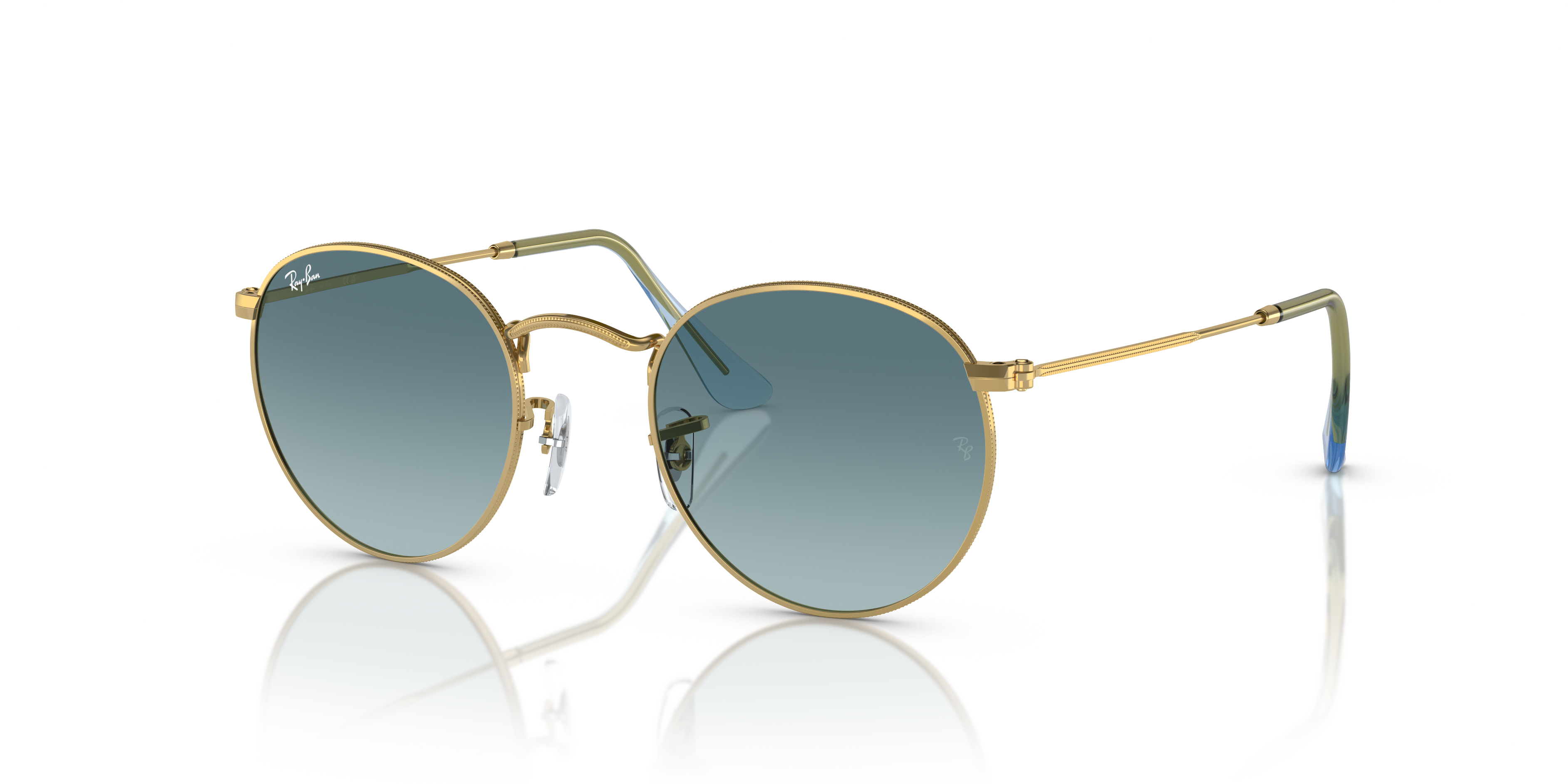 Ray-Ban RB3447 ROUND METAL 001/3M