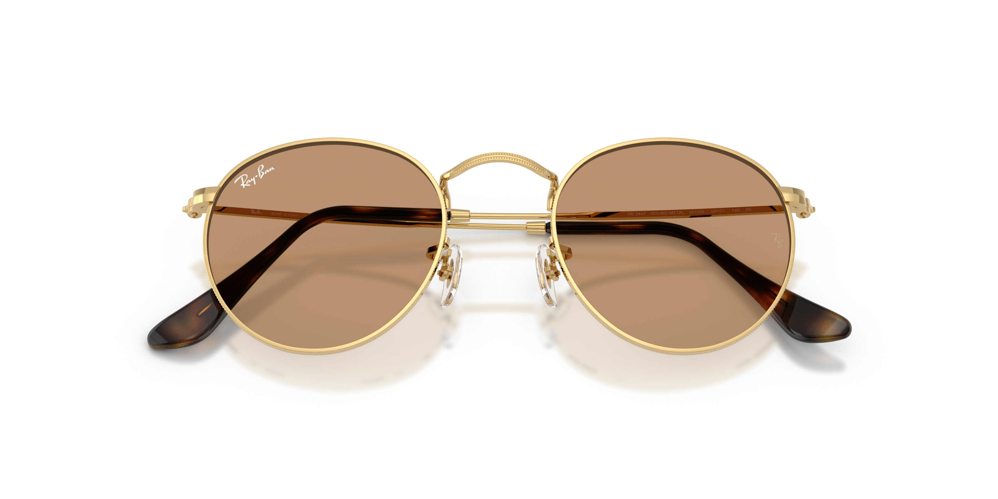 Ray-Ban RB3447 ROUND METAL 001/53
