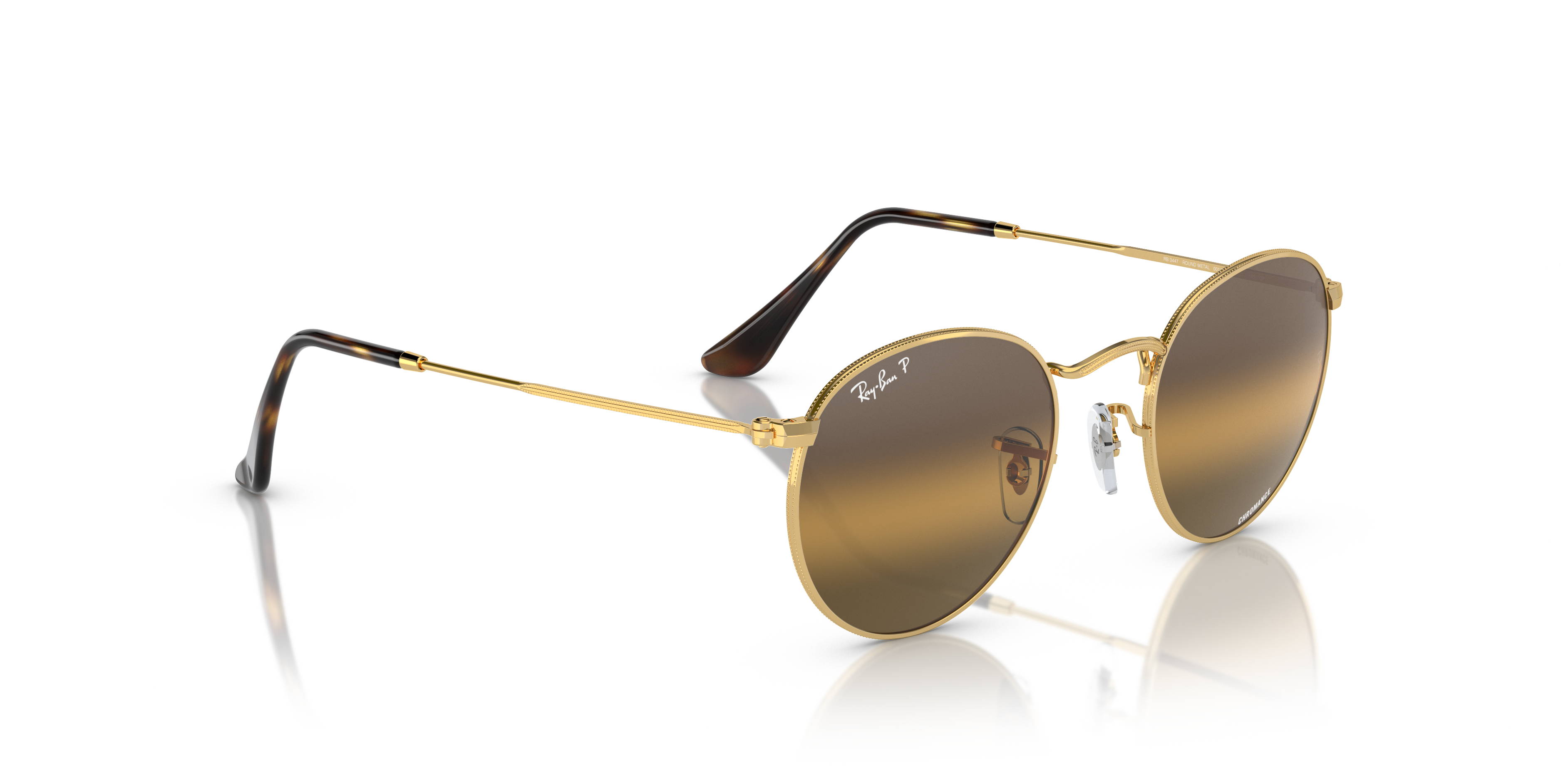 Ray-Ban RB3447 ROUND METAL 001/G5