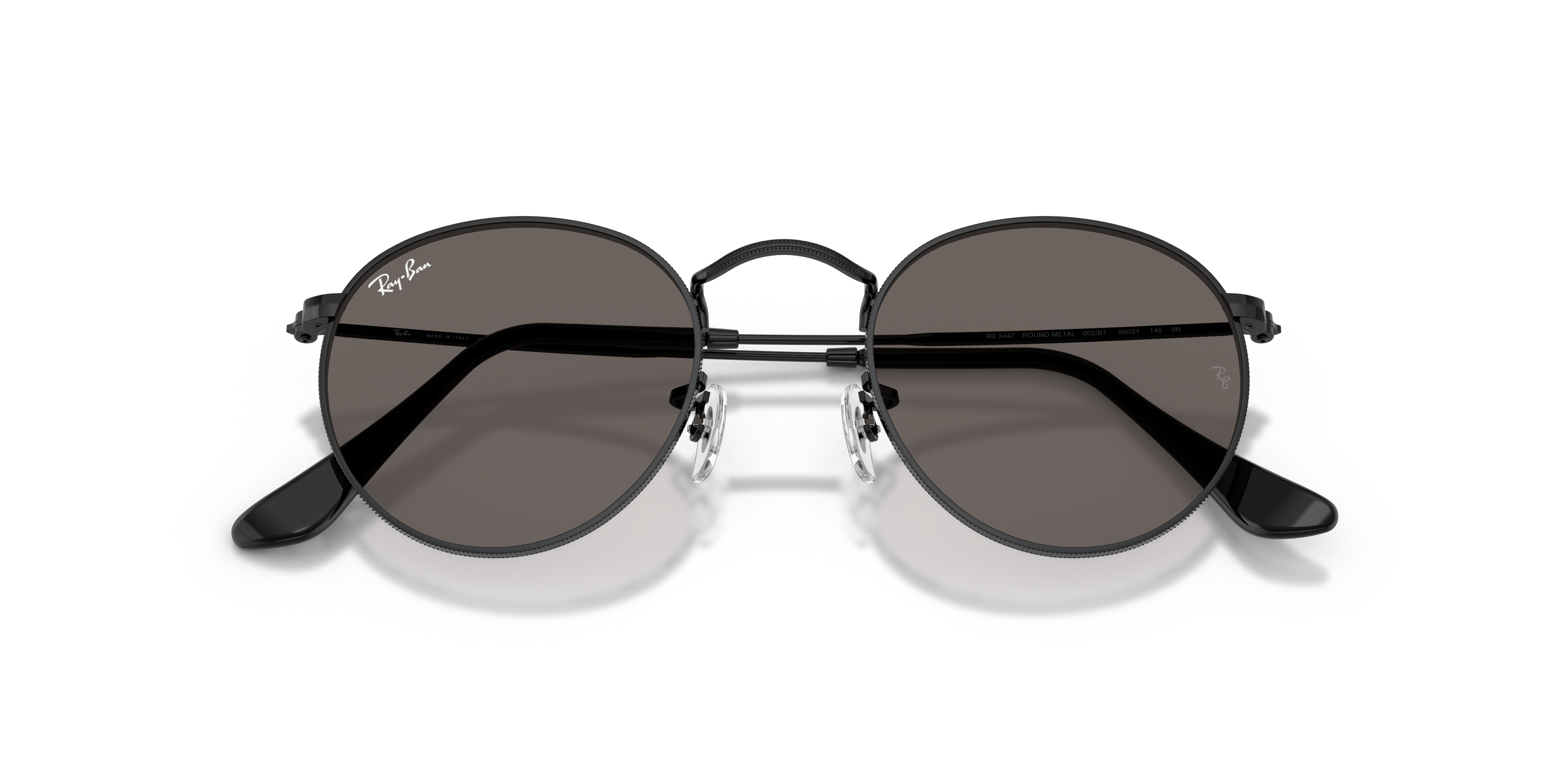 Ray-Ban RB3447 ROUND METAL 002/B1