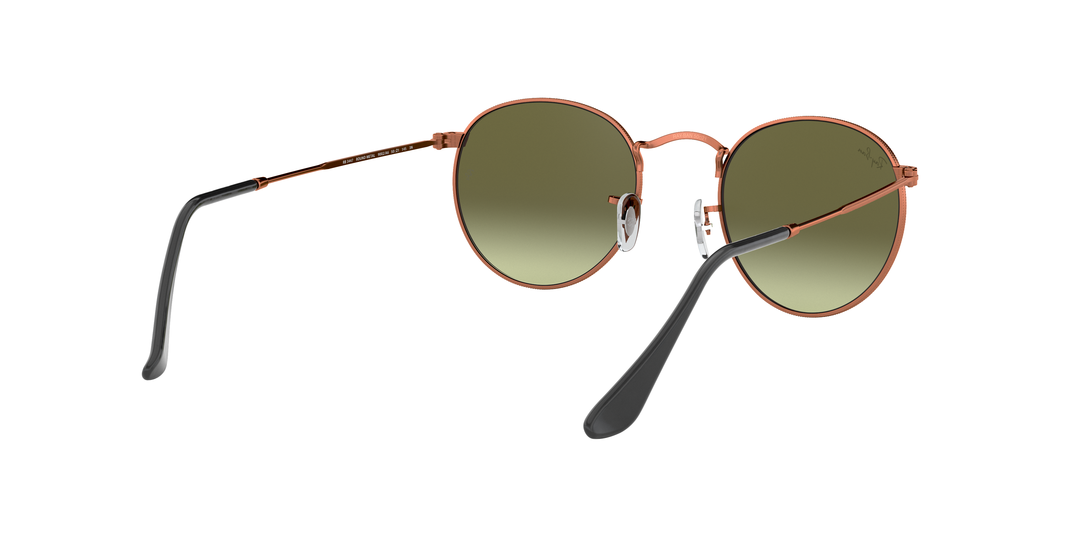 Ray-Ban RB3447 ROUND METAL 9002A6