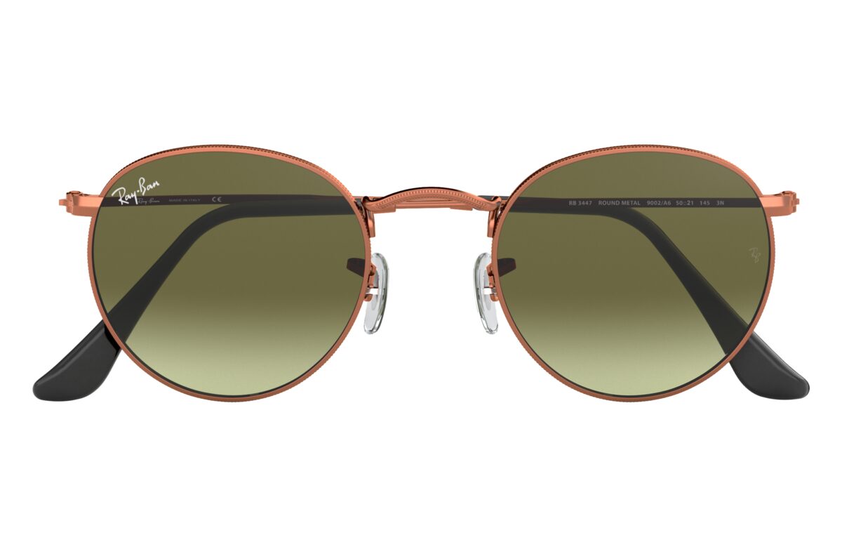Ray-Ban RB3447 ROUND METAL 9002A6