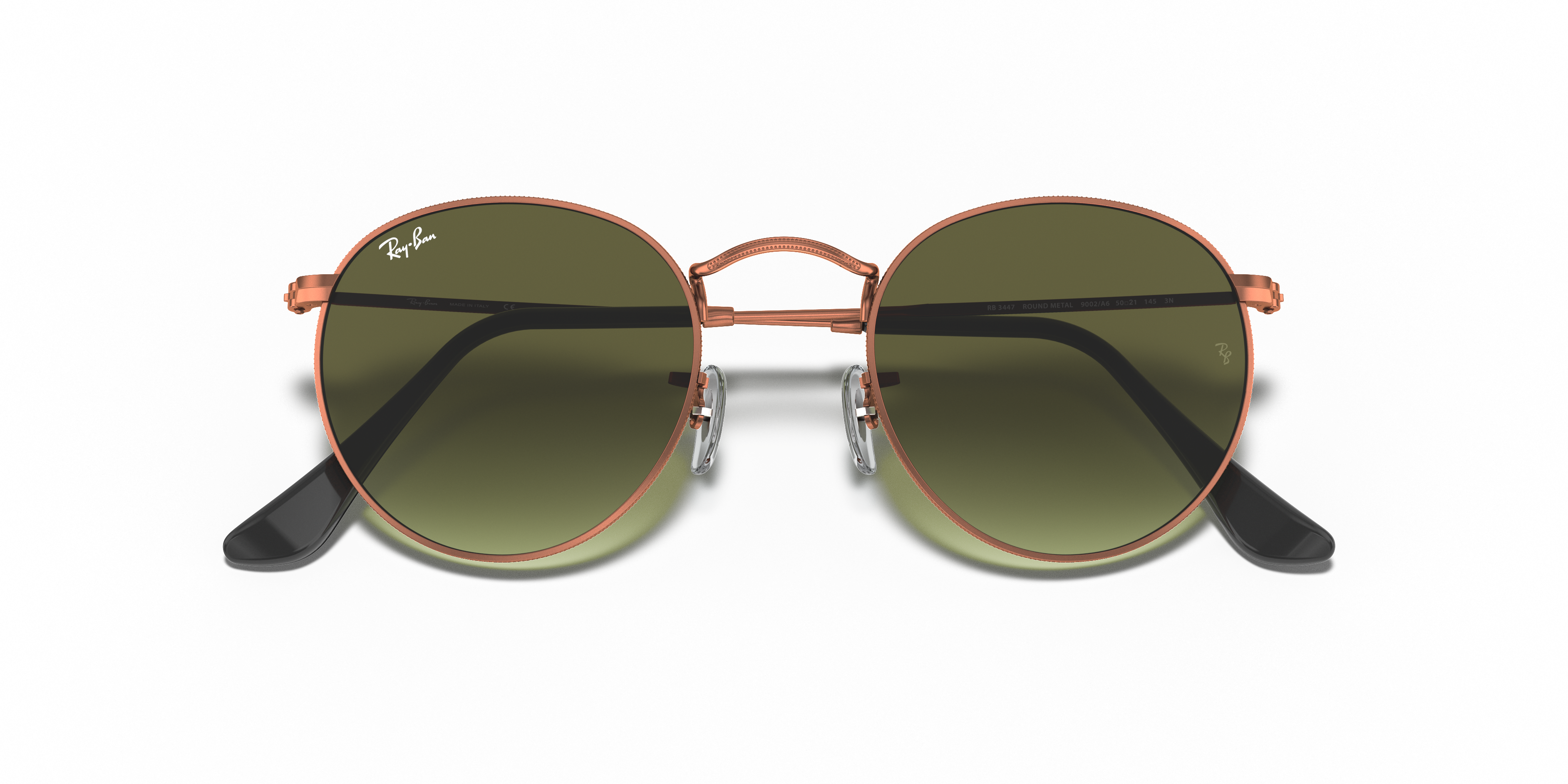 Ray-Ban RB3447 ROUND METAL 9002A6
