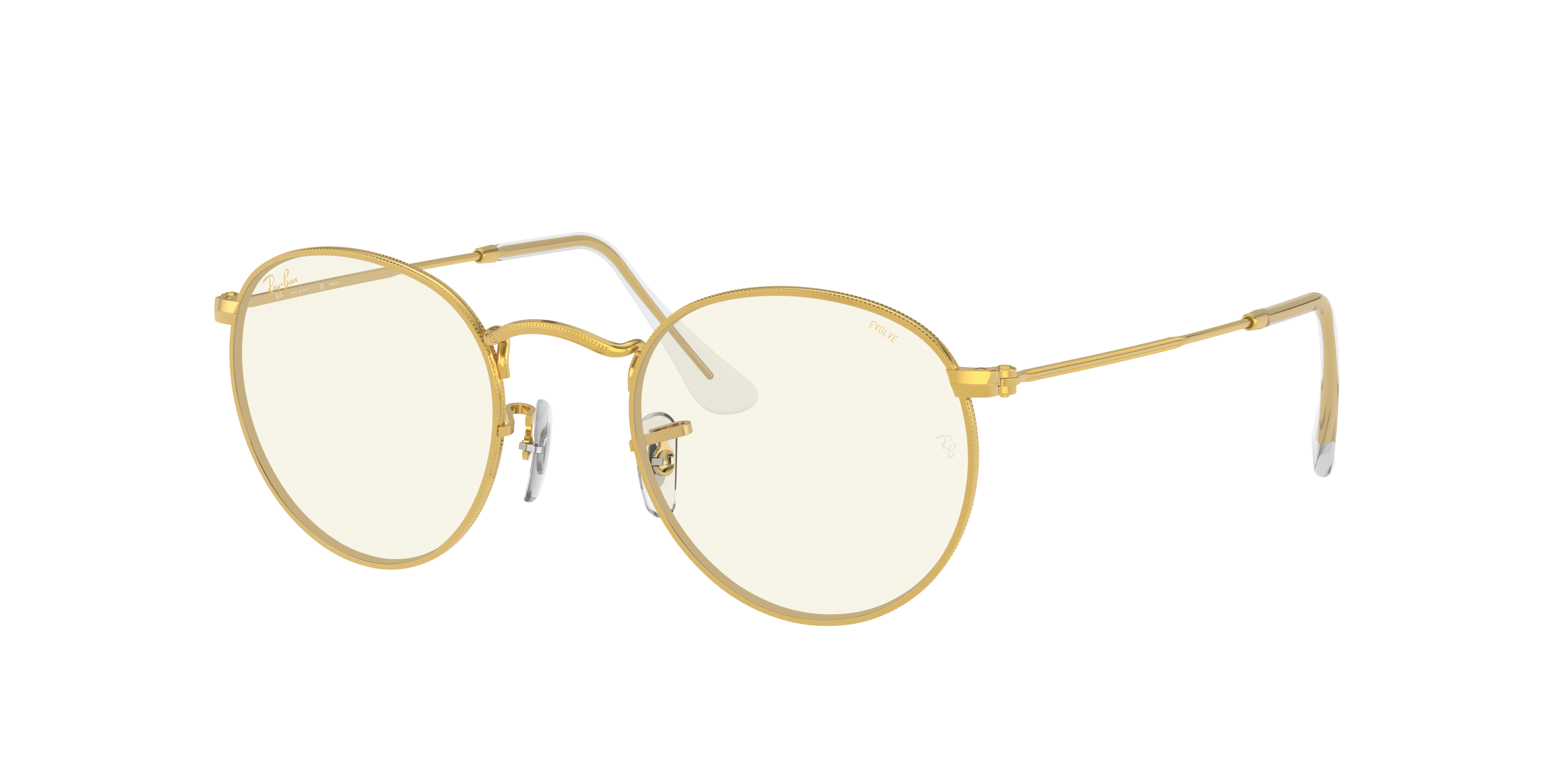 Ray-Ban RB3447 ROUND METAL 9196BL