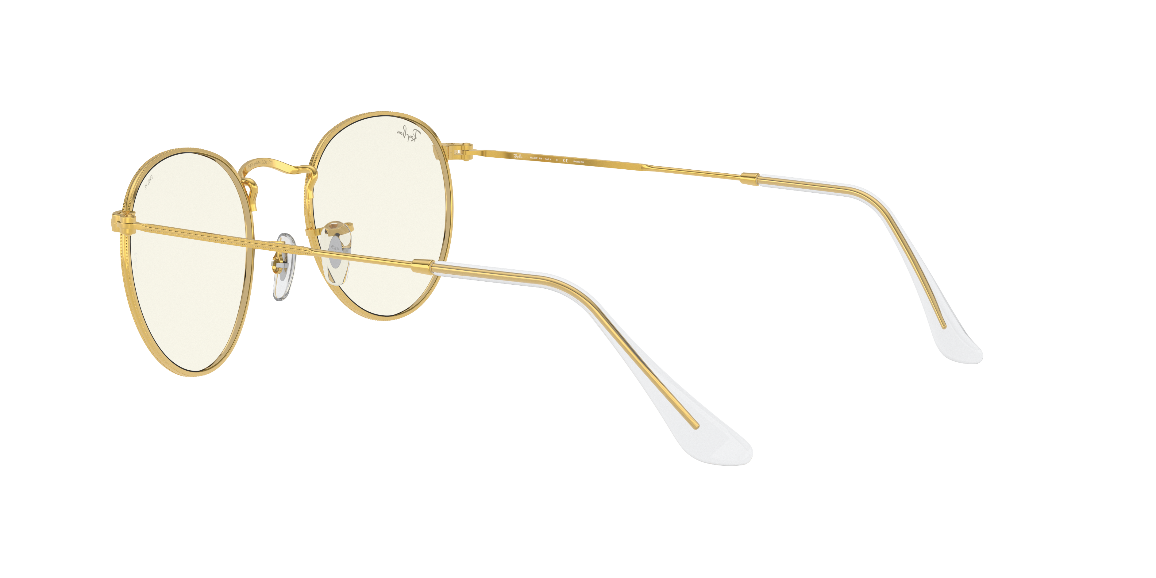 Ray-Ban RB3447 ROUND METAL 9196BL