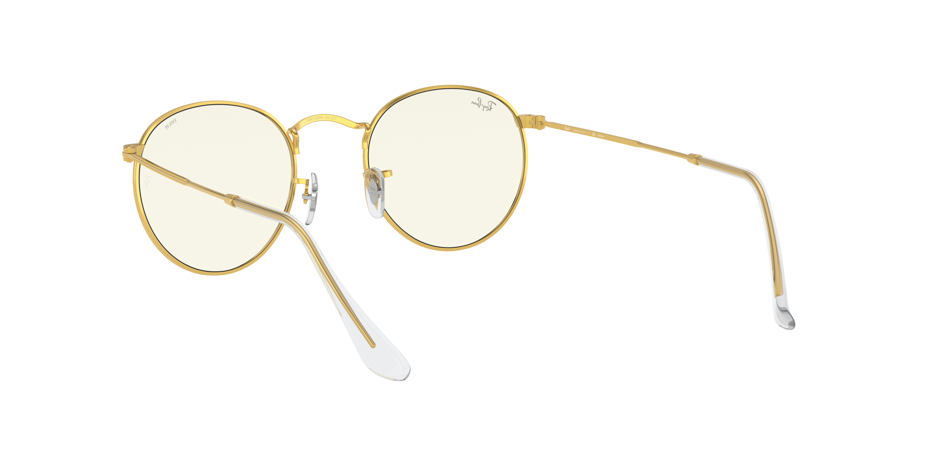 Ray-Ban RB3447 ROUND METAL 9196BL