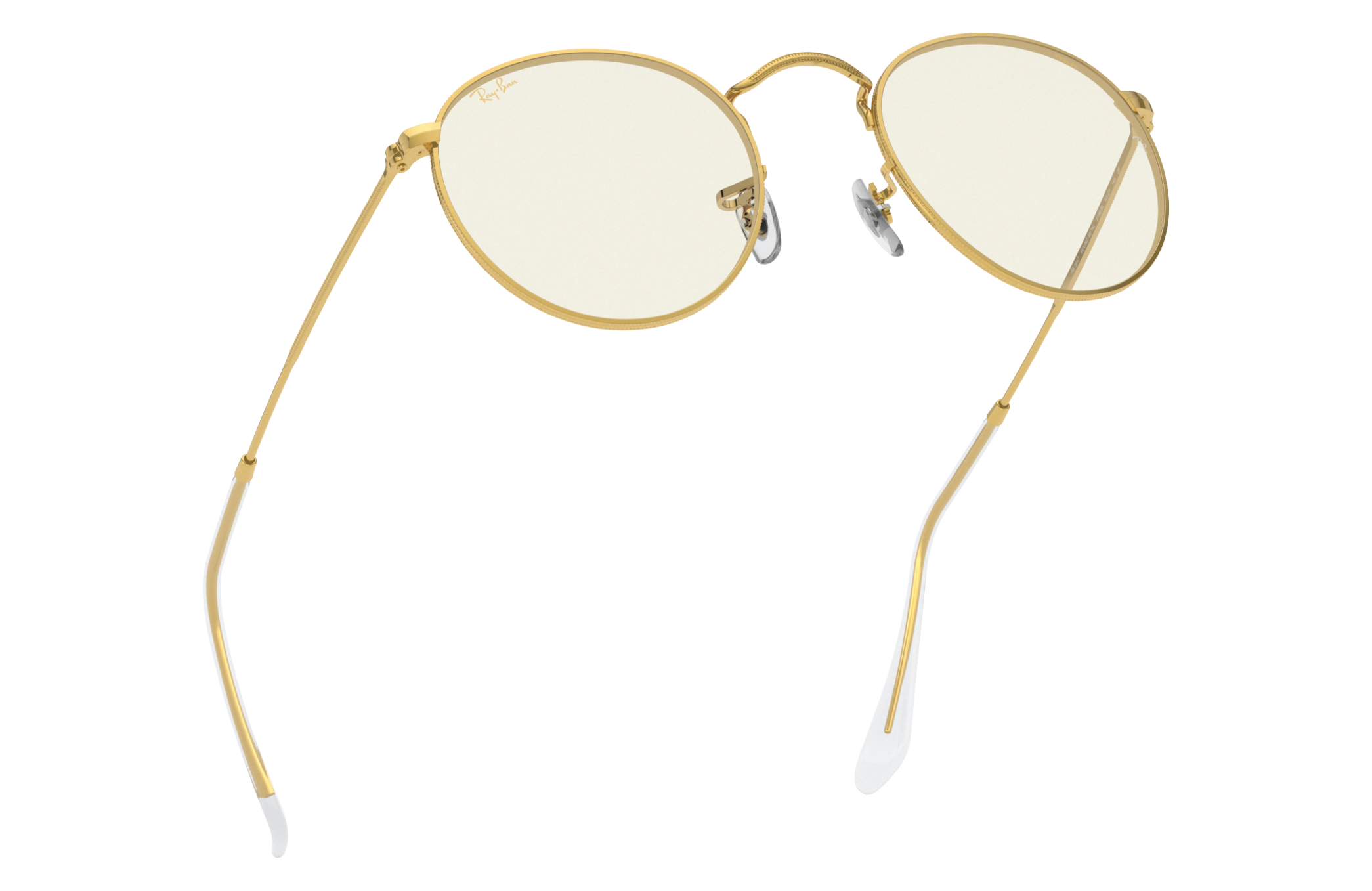 Ray-Ban RB3447 ROUND METAL 9196BL