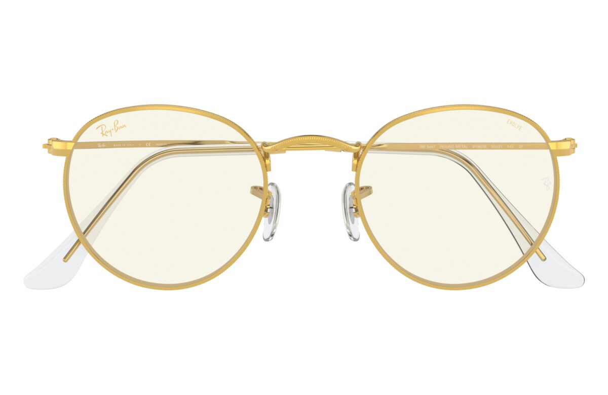 Ray-Ban RB3447 ROUND METAL 9196BL