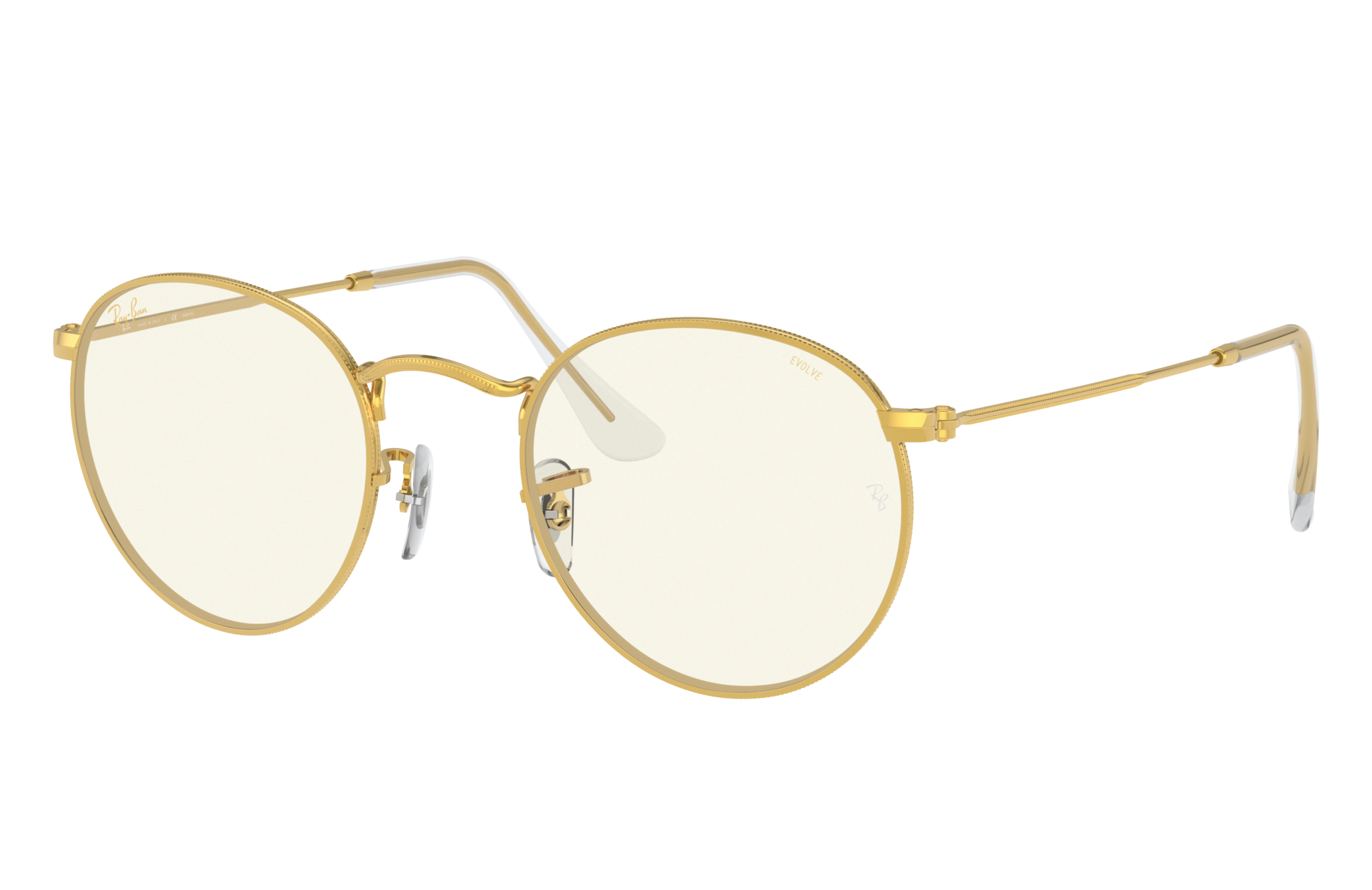 Ray-Ban RB3447 ROUND METAL 9196BL