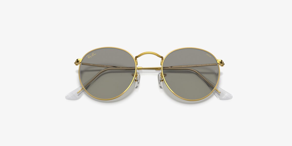 Ray-Ban RB3447 ROUND METAL 9196BL
