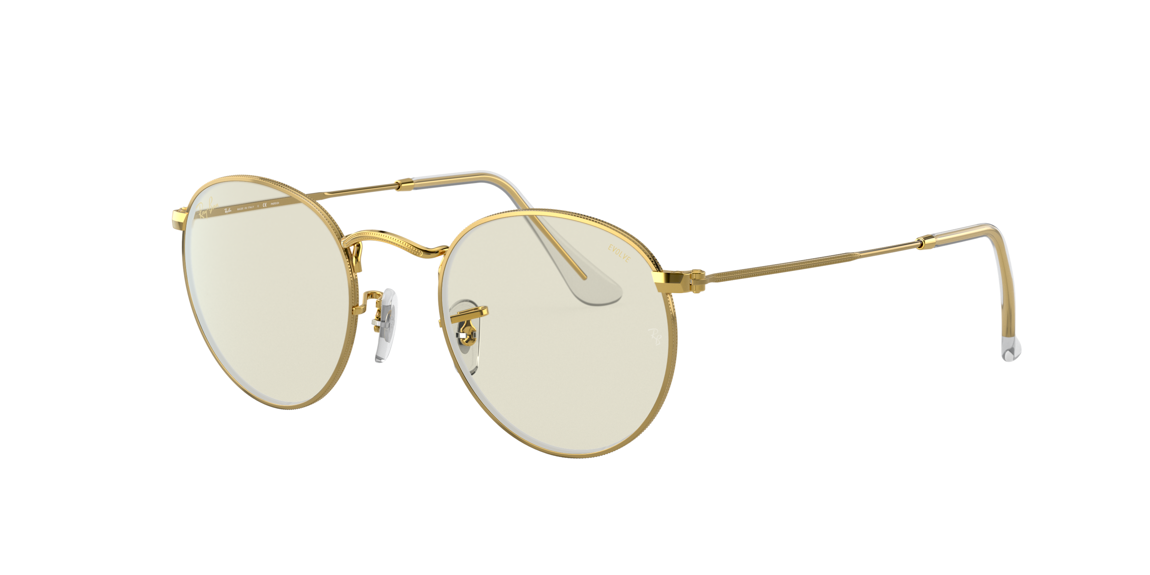Ray-Ban RB3447 ROUND METAL 9196BL
