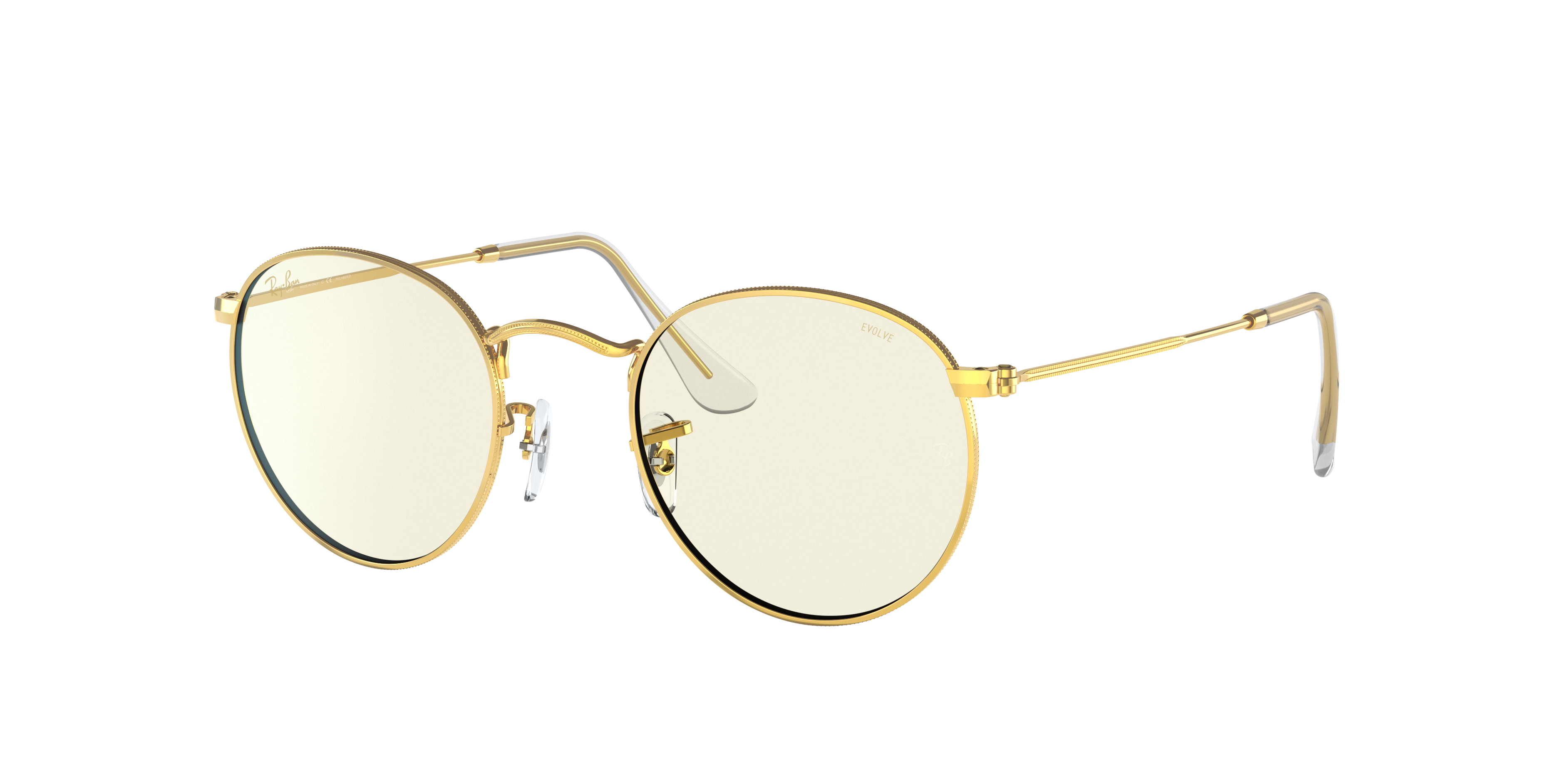 Ray-Ban RB3447 ROUND METAL 9196BL