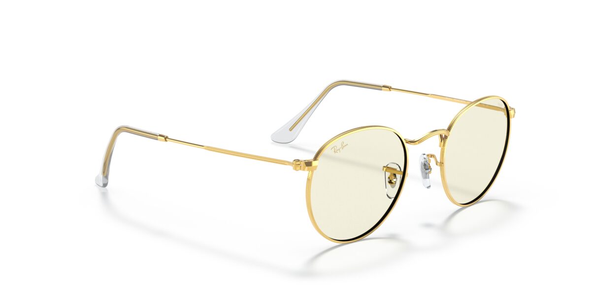 Ray-Ban RB3447 ROUND METAL 9196BL
