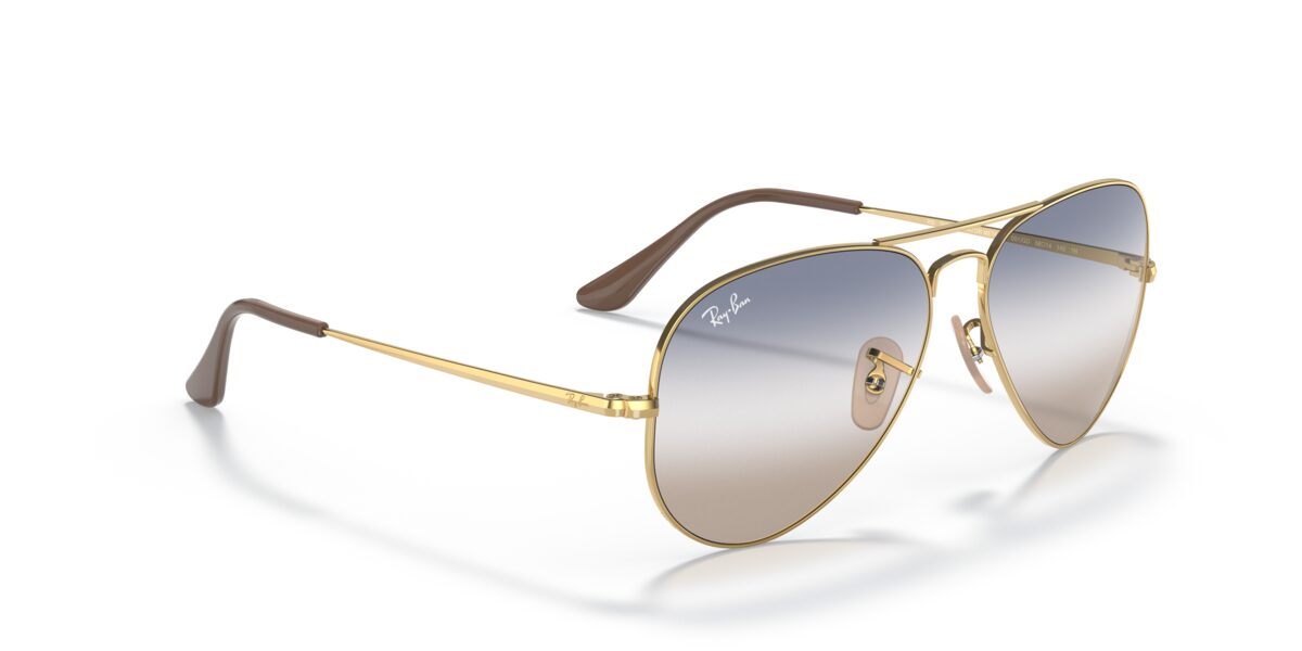 Ray-Ban RB3689 AVIATOR METAL II 001/GD