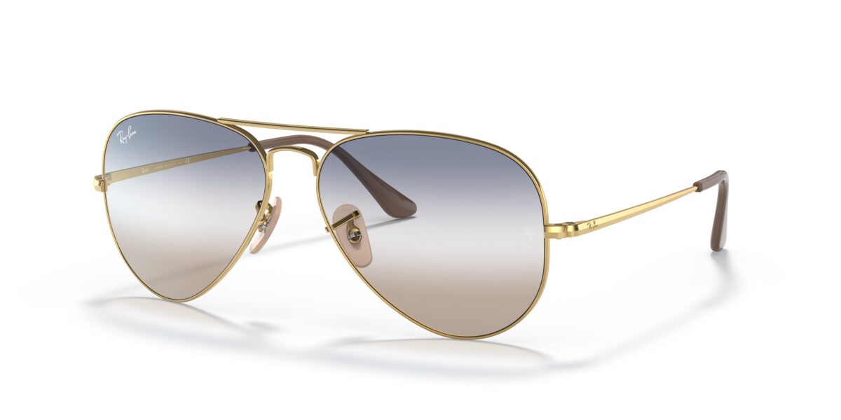 Ray-Ban RB3689 AVIATOR METAL II 001/GD