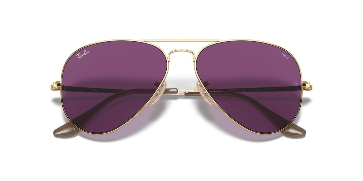Ray-Ban RB3689 AVIATOR METAL II 001/T5