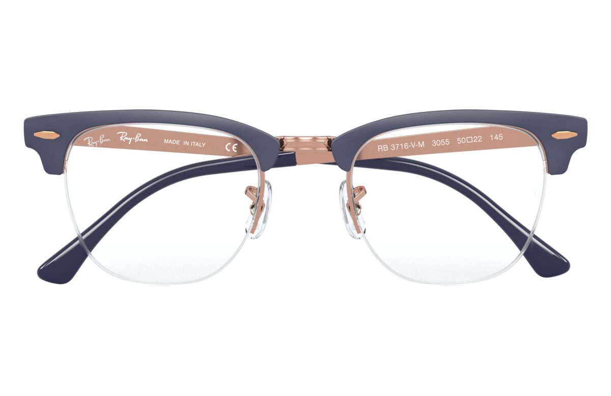 Ray-Ban RX3716VM CLUBMASTER METAL 3055