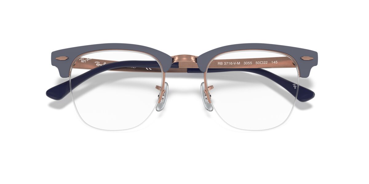 Ray-Ban RX3716VM CLUBMASTER METAL 3055